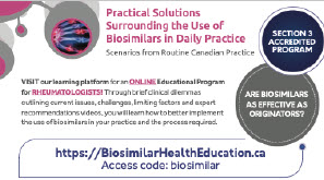 Practical solutions surrounding the use of biosimilars in daily practice scenarios from routine Canadian practice